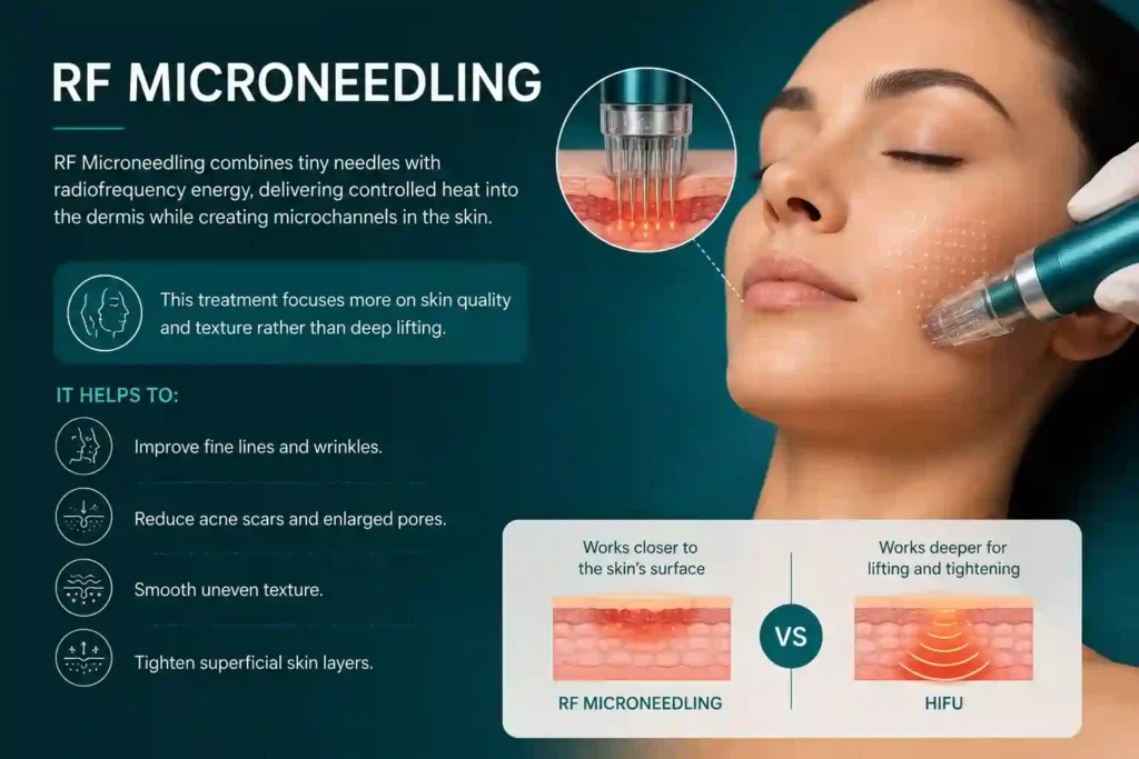 What Does RF Microneedling Do That HIFU Alone Cannot Aylesbury
