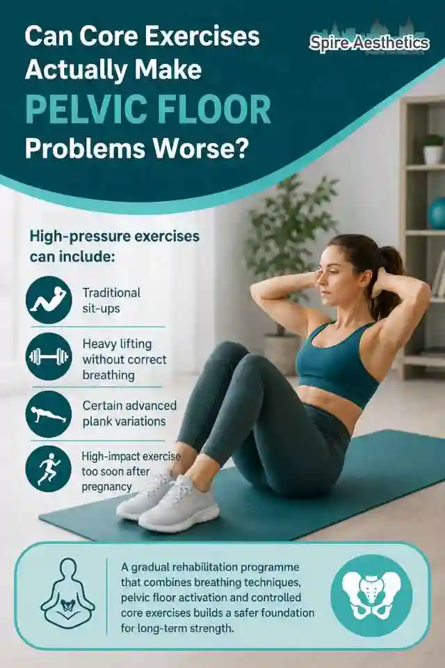 Can Strengthening Your Core Alone Actually Make Pelvic Floor Problems Worse Aylesbury?